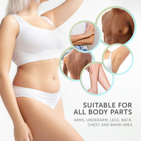 NEOMANN wax strips (50-count) for efficient, mess-free waxing sessions.
