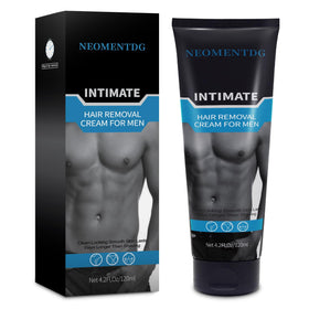 NEOMEN hair removal cream for men on intimate area for smoother, irritation-free skin