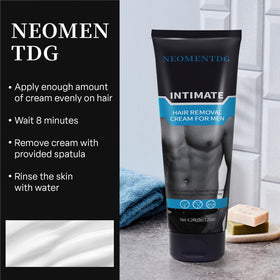 NEOMEN depilatory cream supports fast at-home application for busy mornings