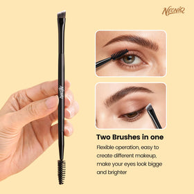 NEONIQ eyeliner and eyeshadow brush for detailed line work