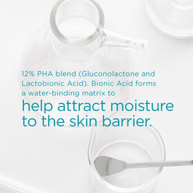Applying NEOSTRATA Bionic Face Cream to cheek demonstrates quick absorption for daily use.