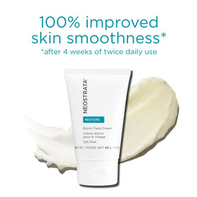 Fragrance-free NEOSTRATA label signals gentle, non-irritating facial care.
