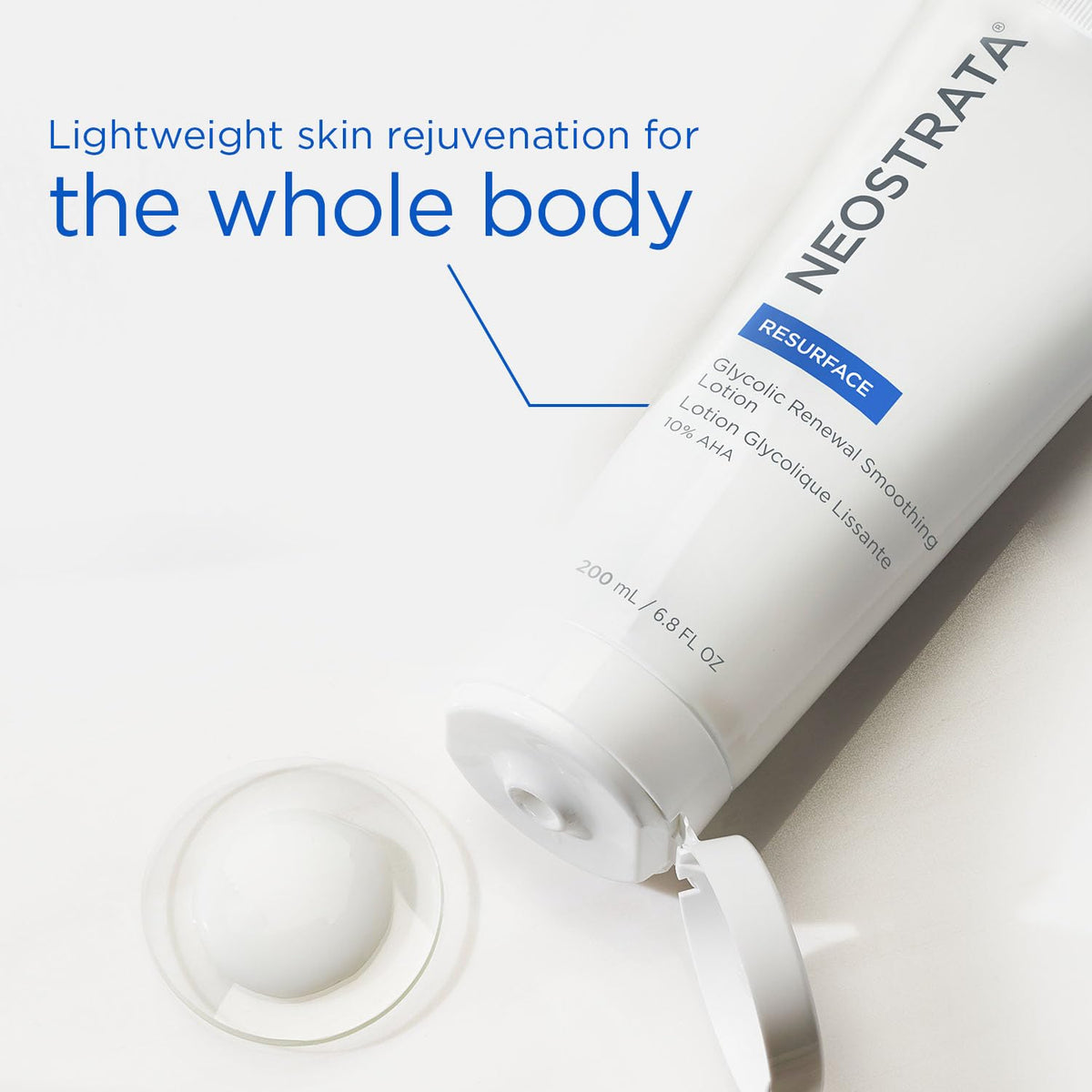Neostrata Glycolic Renewal fragrance-free label emphasizing fragrance-free formula.