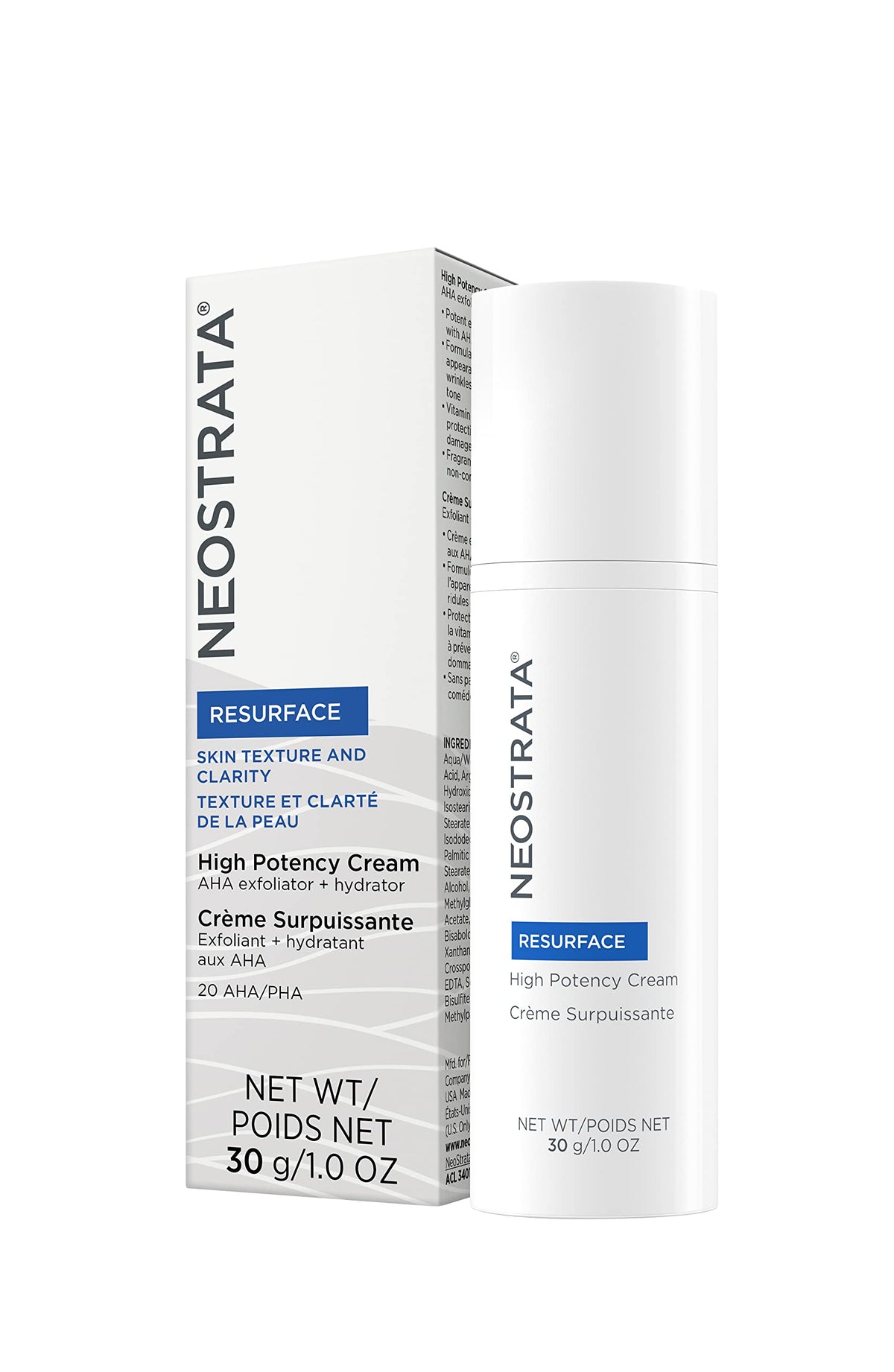 NEOSTRATA glycolic acid and antioxidants ingredients