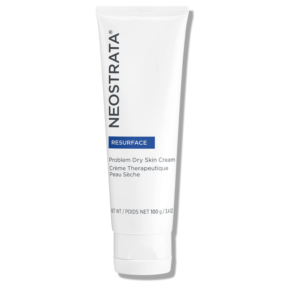 NEOSTRATA Problem Dry Skin Cream jar packaging shows fragrance-free formula for dry areas