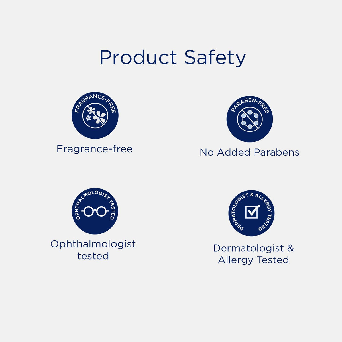 Product on a shelf packaging display ready for daily eye care routine