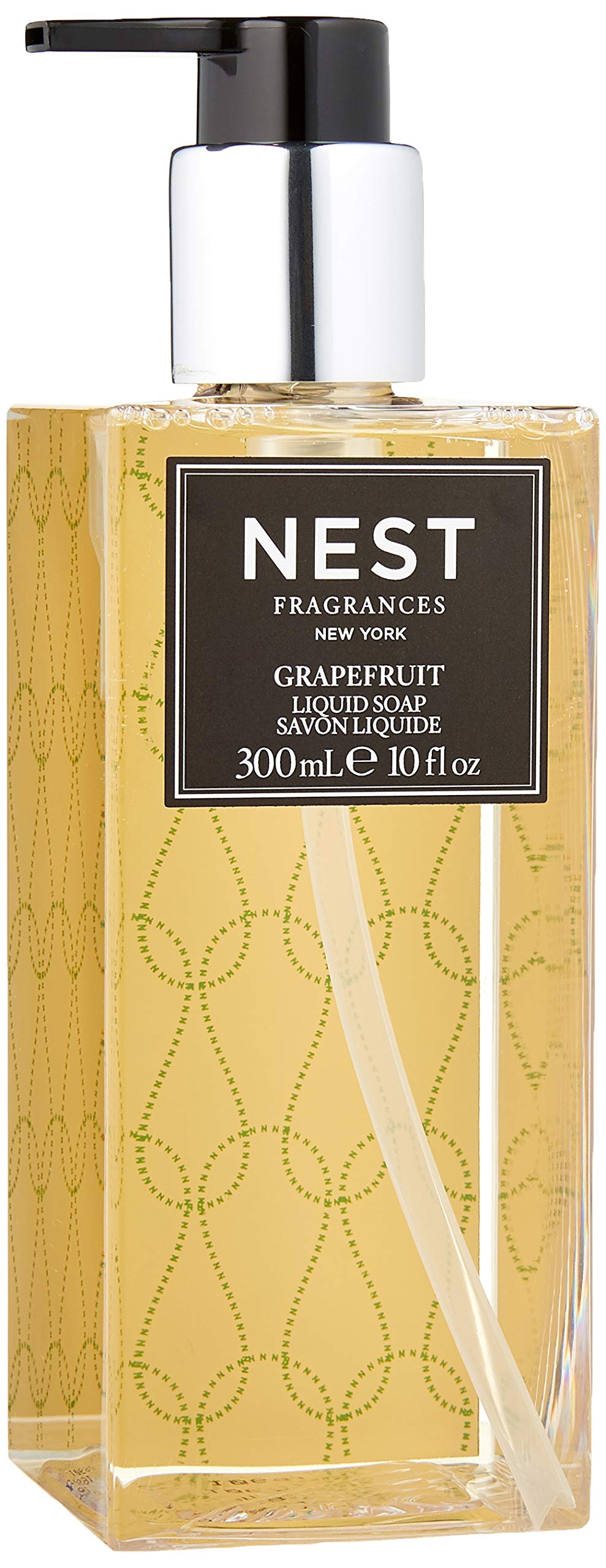 Nest Fragrances grapefruit hand soap bottle pour for refreshing cleanse