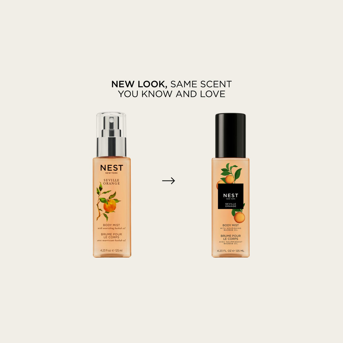 Nest New York Seville Orange Body Mist application for a light citrus aura.