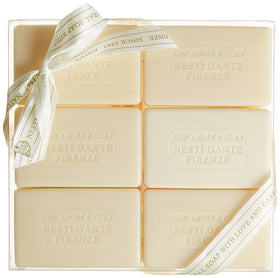 Nesti Dante IL Frutteto soap bars arranged, ideal for daily pampering