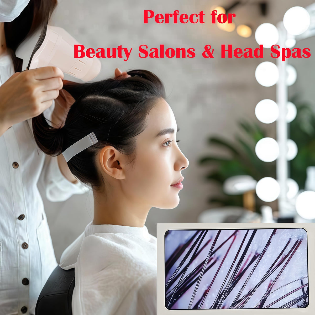 NETTITO easy setup saves time in busy salons and spas.