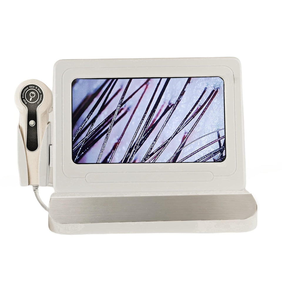 NETTITO scalp camera with 11-inch HD screen delivers crystal magnified scalp visuals for professionals.