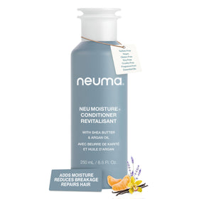 Neuma Neu Moisture Conditioner bottle showing deep hydration for dry hair.