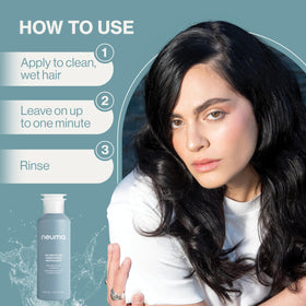 Neuma Neu Moisture Conditioner eco-packaging emphasizes sustainability.