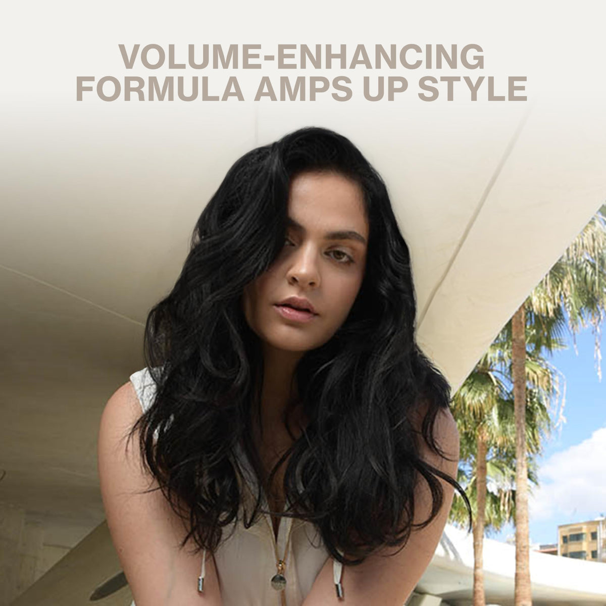 NEUMA Neu Styling Mousse frizz-protection helps smooth strands and reduce frizz.