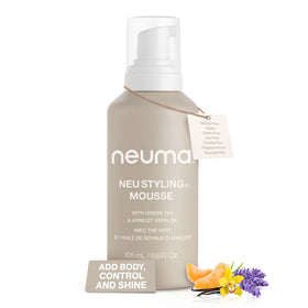 NEUMA Neu Styling Mousse root lift for lifted roots and lasting volume.