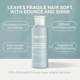 NEUMA Neu Volume Conditioner cap and bottle for daily use