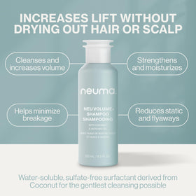 Hair detail after wash shows smooth, static-free finish