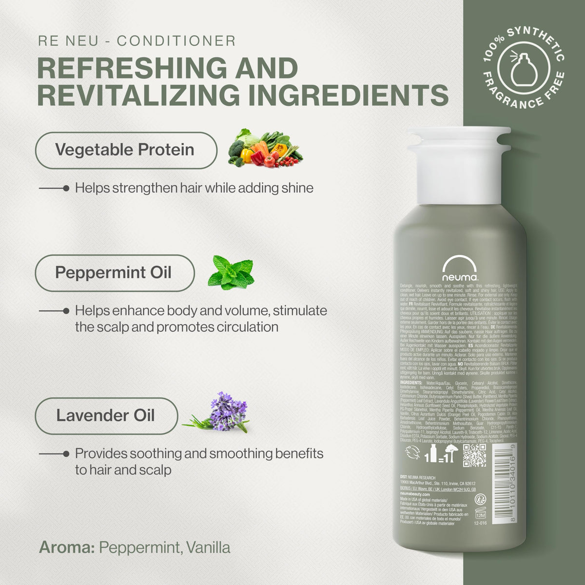 Neuma Re Neu conditioner being pumped for easy daily use