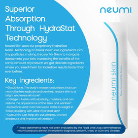 NEUMI SKIN packaging front view highlights premium hydration choice