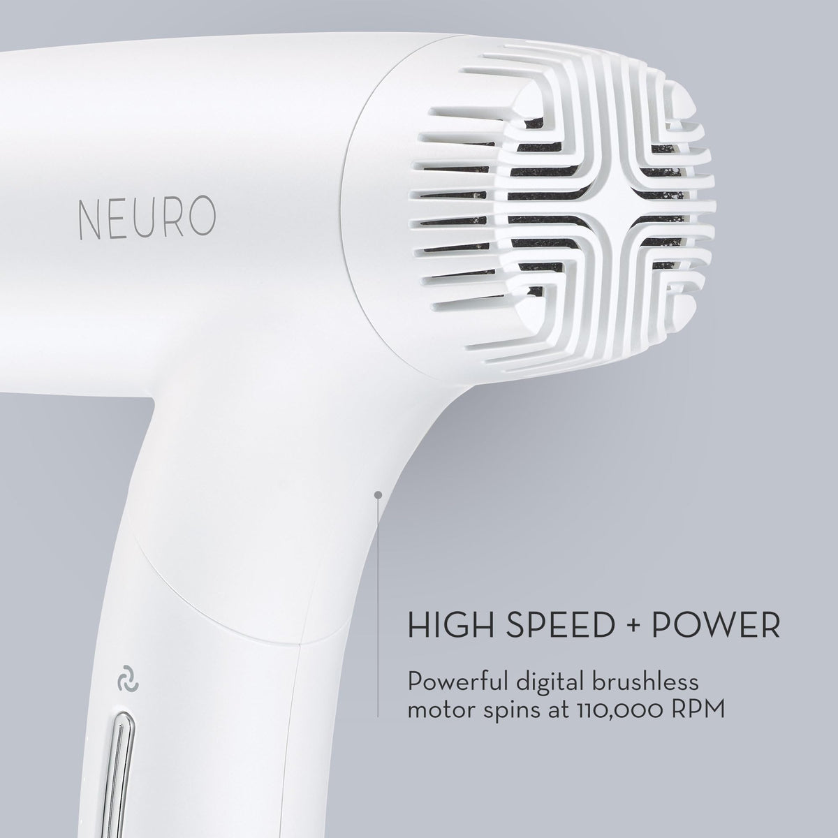 Neuro Dry+ Global Edition dual-voltage logo highlights worldwide compatibility.