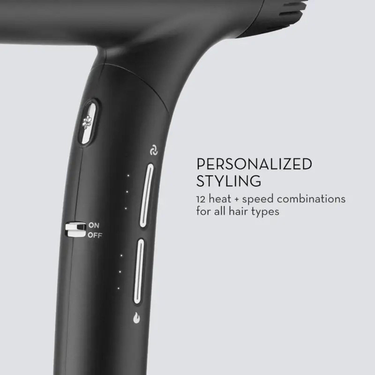 Neuro Dry+ 9-foot cord offers room to style.