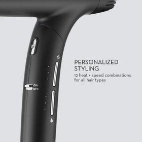 Neuro Dry+ 9-foot cord offers room to style.