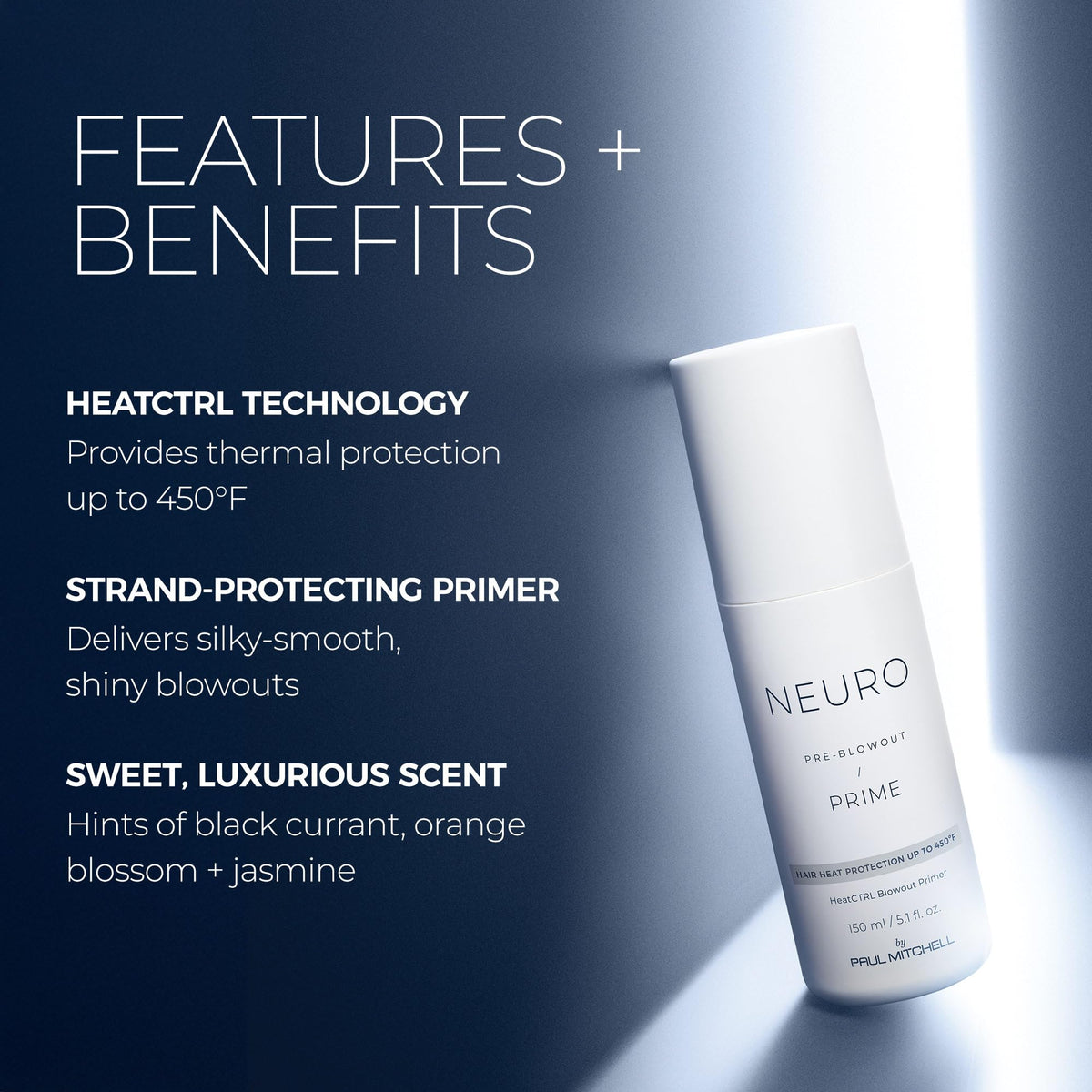 Close-up of Neuro Prime HeatCTRL formula for thermal protection.