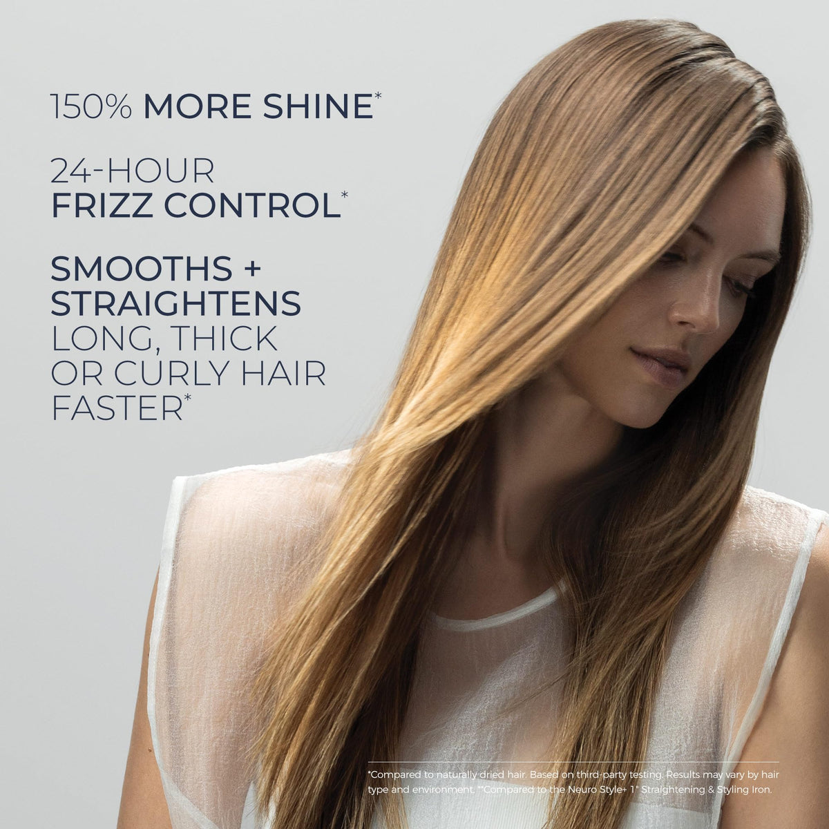 Neuro Smooth+ dual voltage enables worldwide use with adapters