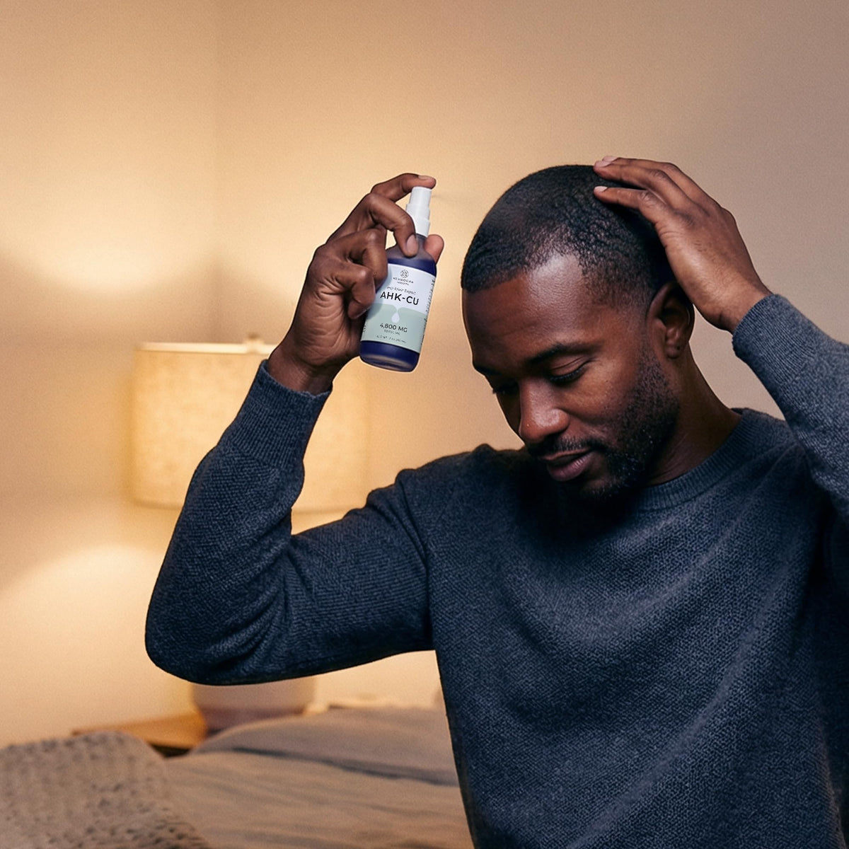 Neurogan AHK-Cu Hair Elixir packaging and product details.
