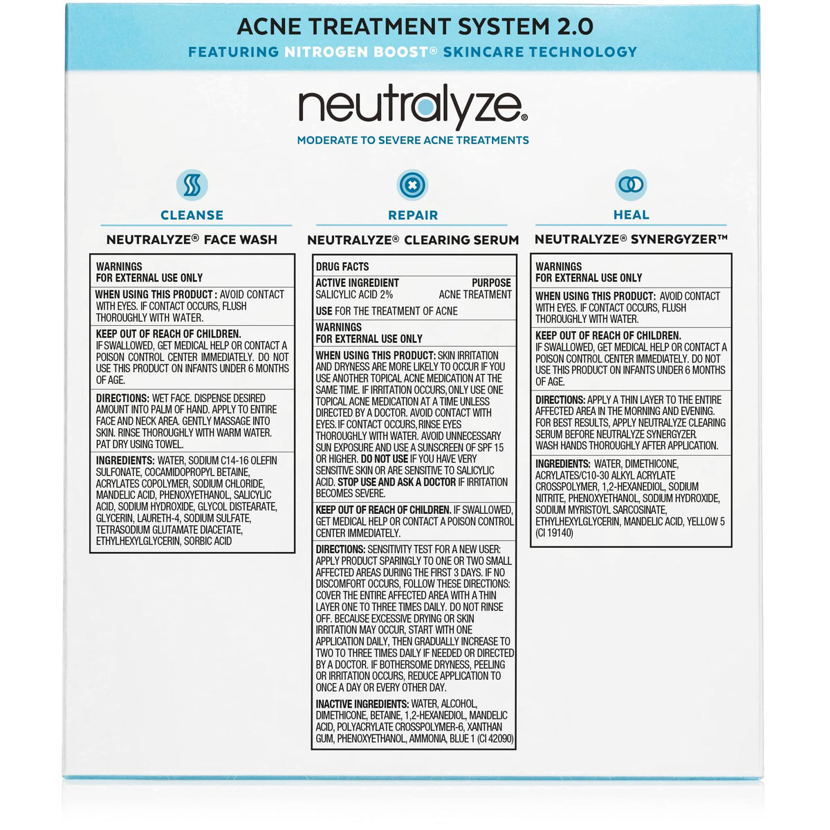 Neutralyze clearing serum for even tone and targeted exfoliation.