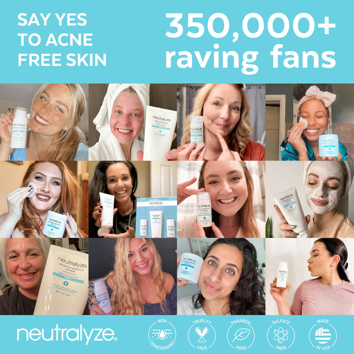 Neutralyze daily routine setup for morning and evening use.