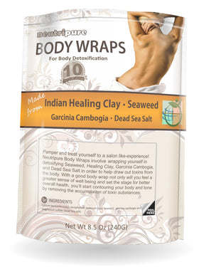 Neutripure DIY Body Wrap shows salon-quality treatment at home for spa-like pampering.