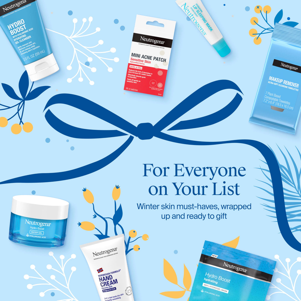 Neutrogena Hydro Boost Hydrating Gel Facial Cleanser close-up.