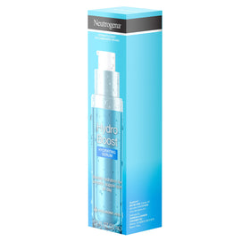 Neutrogena Hydro Boost Serum showcased with other Hydro Boost products.