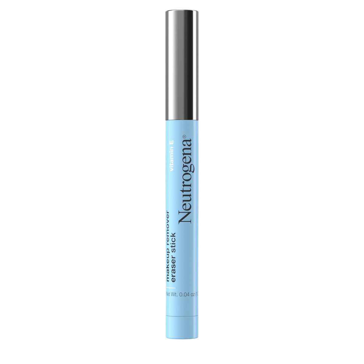 Neutrogena Eraser Stick in-use swiping motion on a makeup error.