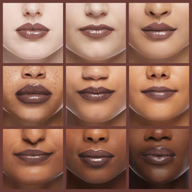 Neutrogena MoistureSmooth close-up on lips showing smooth, moisturized finish