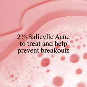 Bottle top view highlighting MicroClear technology for effective cleansing in Neutrogena wash.