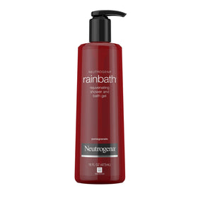 Neutrogena Rainbath Pomegranate bottle delivers refreshing cleansing.
