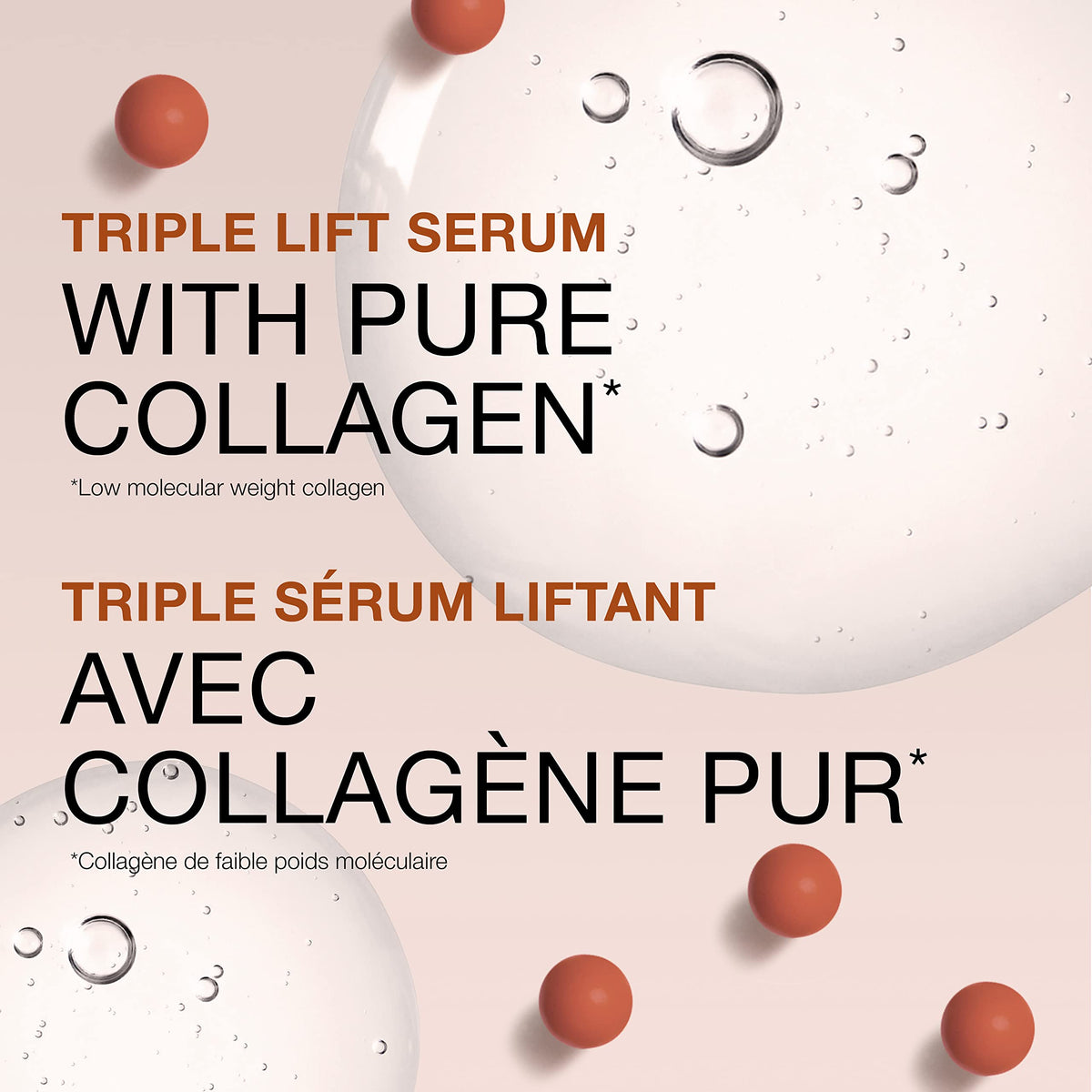 Neutrogena Rapid Firming Collagen Triple Lift Serum applied to the neck for taut appearance
