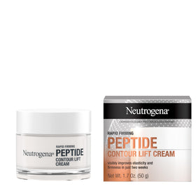 Neutrogena Rapid Firming Peptide Contour Lift Face Cream jar ready for daily hydration
