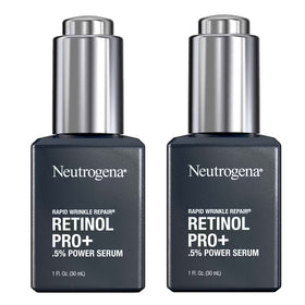 Neutrogena Rapid Wrinkle Repair Retinol ProPlus bottle close-up for anti-aging care