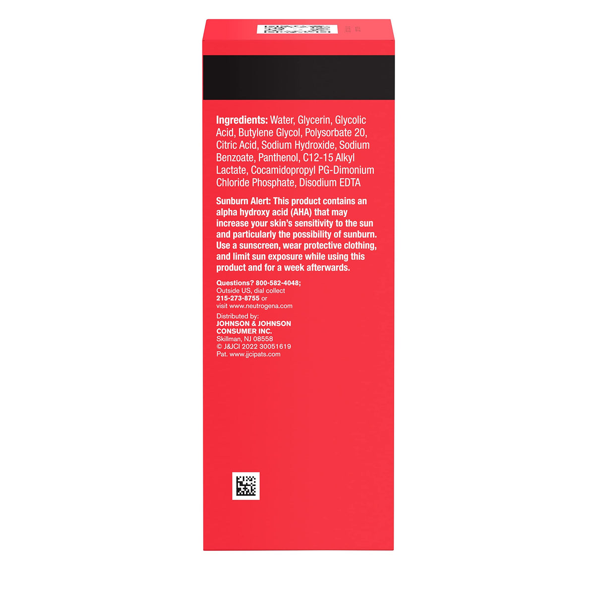 Texture close-up after use hints at smoother skin from Neutrogena Exfoliant