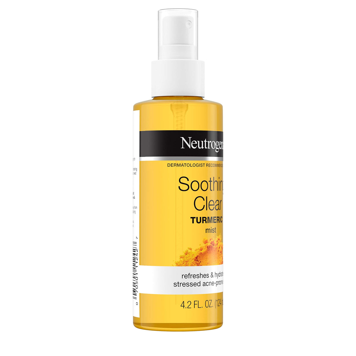 Morning routine setup with Neutrogena Turmeric Mist for quick hydration