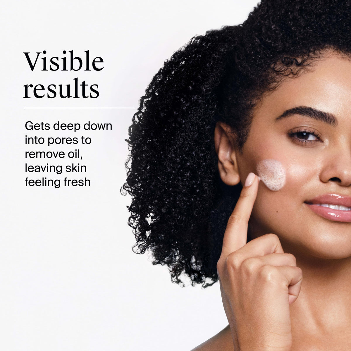 Vitamin C and grapefruit extract noted on Neutrogena packaging for brightness and freshness.