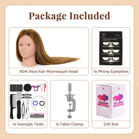 Neverland Beauty & Health head suitable for home, school, or salon practice