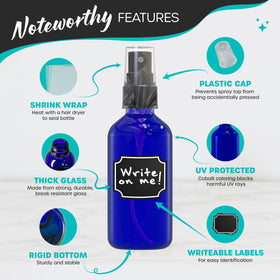 Nevlers fine mist sprayer delivers even, controlled application for perfumes or oils.
