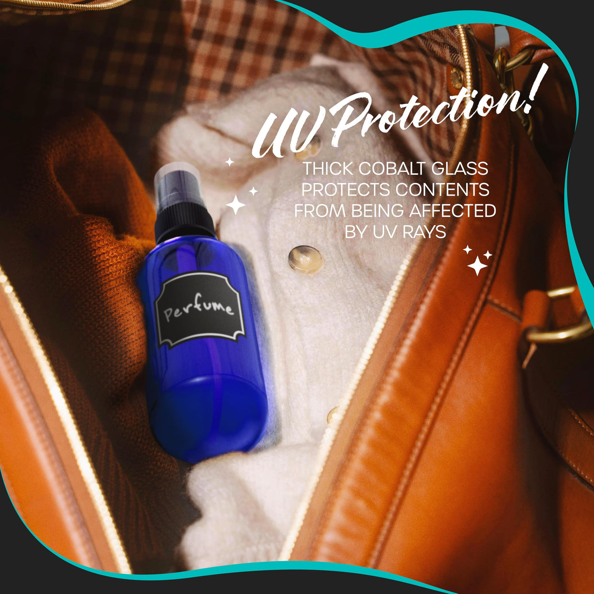 Nevlers mini spray bottle ideal for essential oils on the go.