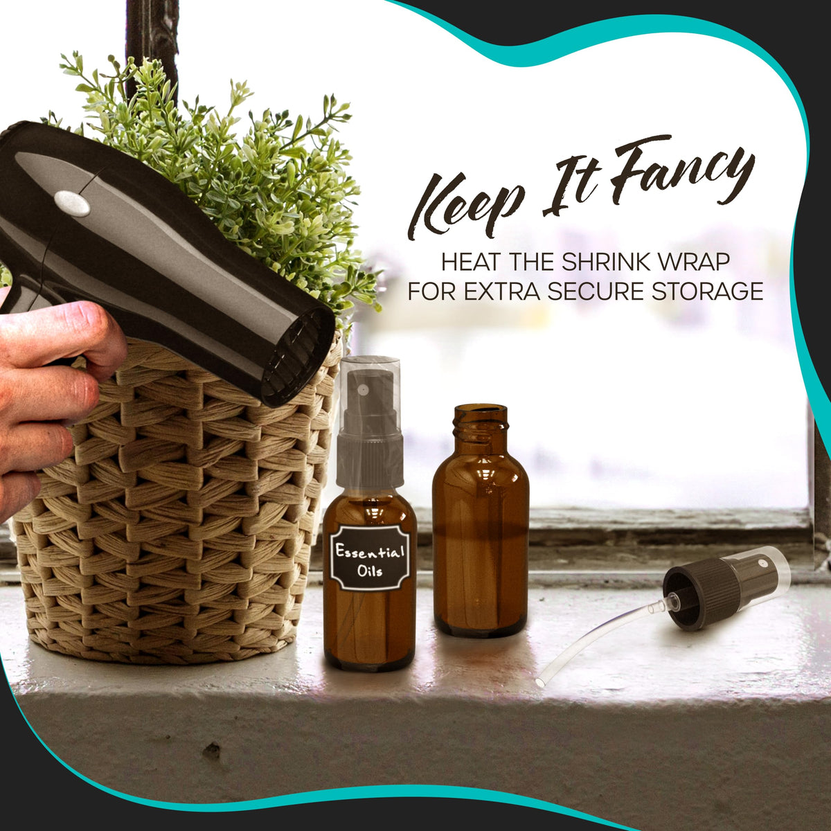 Nevlers portable travel spray bottle ready for on-the-go use
