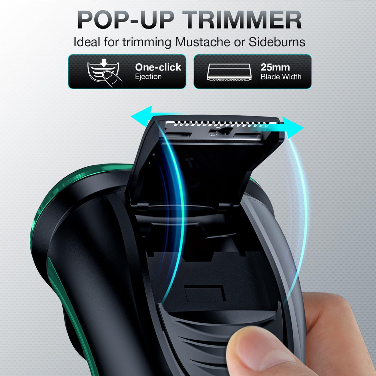 Nevlive electric razor charging stand enables easy USB power and neat storage