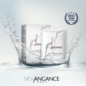 NEW ANGANCE Mask applying on face for soothing hydration session